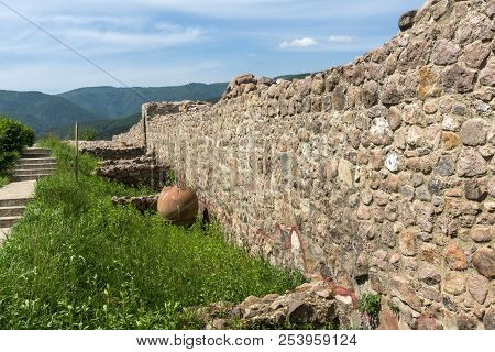 Peristera Fortress, Peshtera, Bulgaria - May 5, 2018: Ruins Of Ancient Byzantine Fortress The Perist