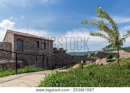 Peristera Fortress, Peshtera, Bulgaria - May 5, 2018: Ruins Of Ancient Byzantine Fortress The Perist