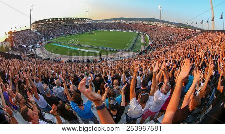 Uefa Champions League Third Qualifying Round , Between Paok Vs Fc Spartak Moscow