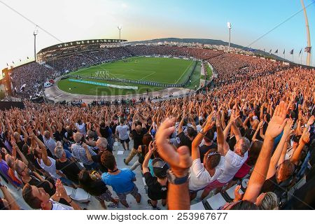 Uefa Champions League Third Qualifying Round , Between Paok Vs Fc Spartak Moscow