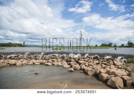 Cambodia Anlong Veng Ta Mok Lake Landscape