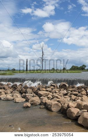 Cambodia Anlong Veng Ta Mok Lake Landscape