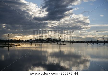 Cambodia Anlong Veng Ta Mok Lake Landscape
