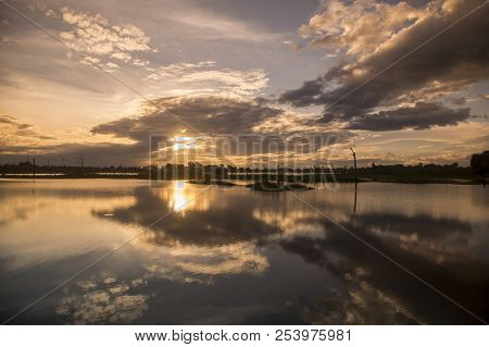 Cambodia Anlong Veng Ta Mok Lake Landscape