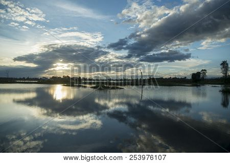 Cambodia Anlong Veng Ta Mok Lake Landscape