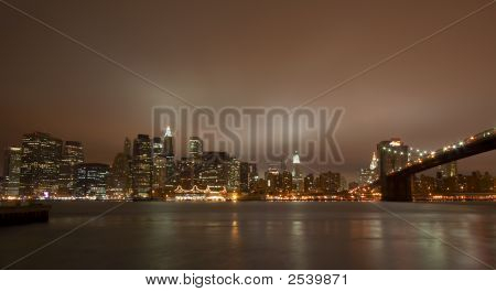 Cidade de Nova York à noite