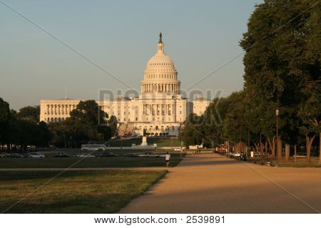 Edifício do Capitólio e do National Mall