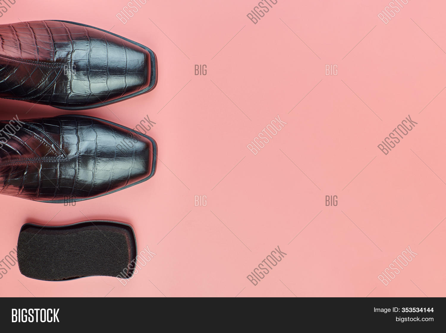 pink shoe polish