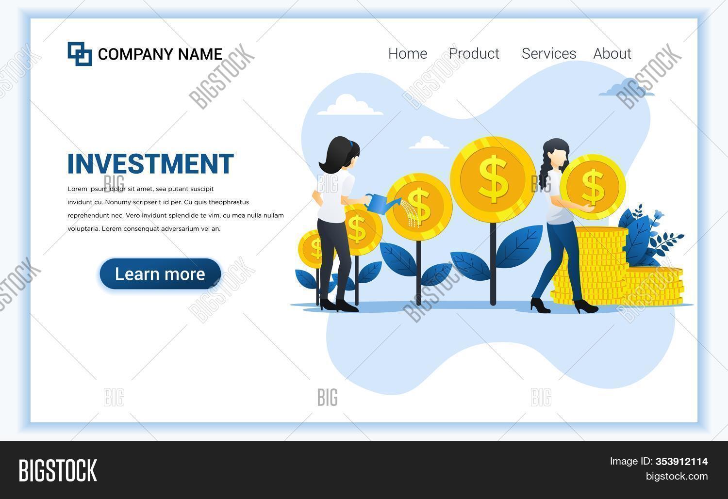 Money Investment Image Photo Free Trial Bigstock