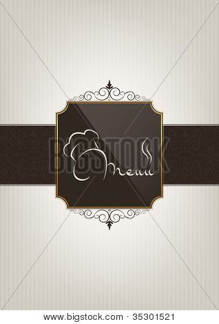 Restaurang meny cover