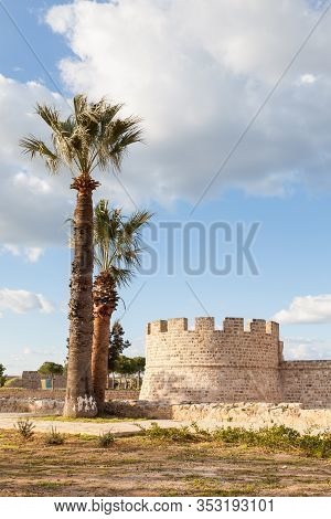 Othello Castle.  Othello Castle Is A 14th Century Castle In Famagusta In The Turkish Republic Of Nor
