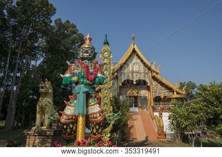 Thailand Lamphun Wat Phra Yuen Temple