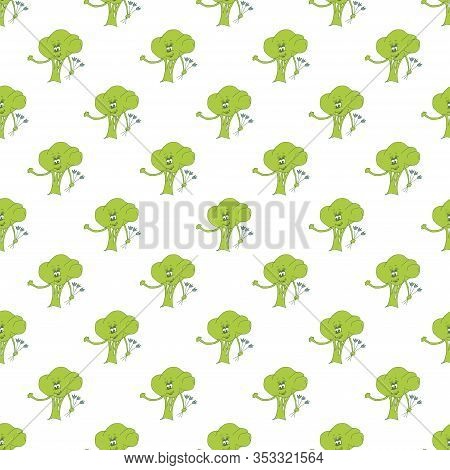 Colorful Abstract Background. Cartoon Pattern On White Backdrop. Beautiful Set For Decoration Design