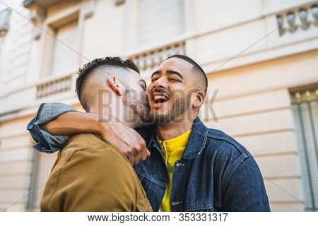 Gay Couple Spending Time Together.