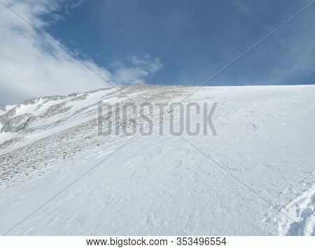 Winter Landscape Tennengebirge In Austrian Alps