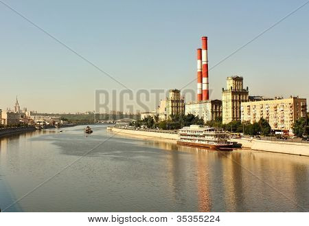 Remblai Berezhkovskaya à Moscou