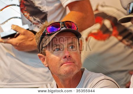 Helmsman/trimmer Jonathan Swain (usa) Of Puma Powered By Berg