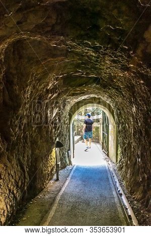 Falmouth, Cornwall, England - July 25, 2018:pendennis Castle Was First Commissioned By King Henry Vi