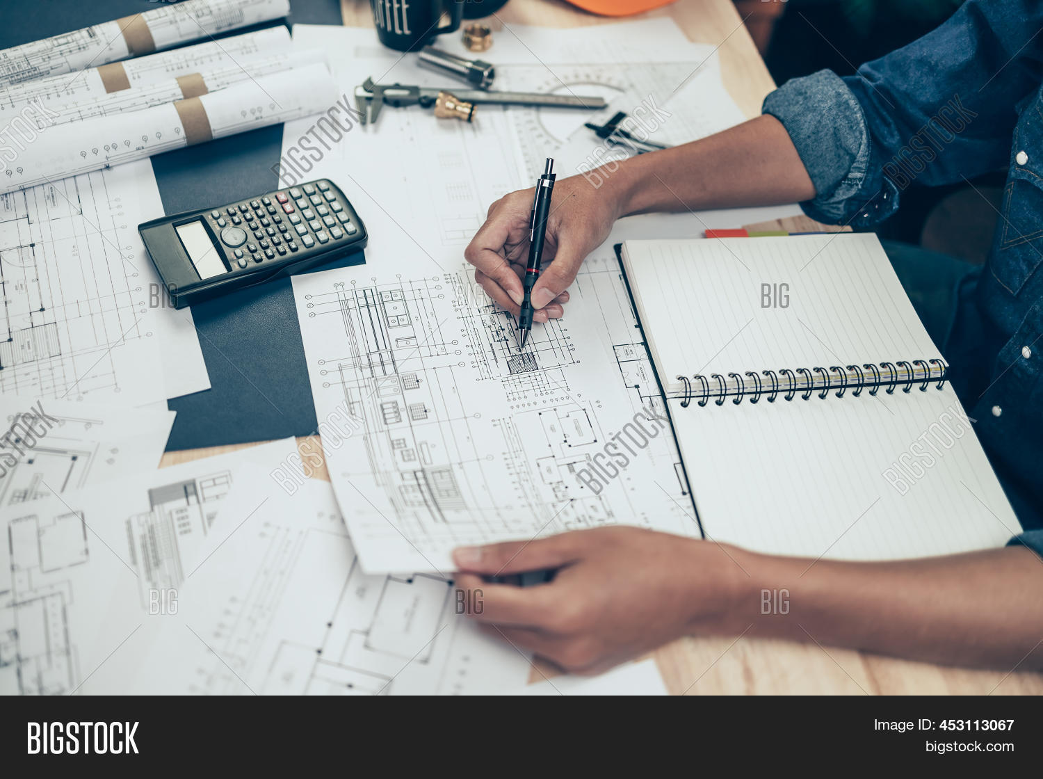 Architect Engineer Use Image & Photo (Free Trial) Bigstock