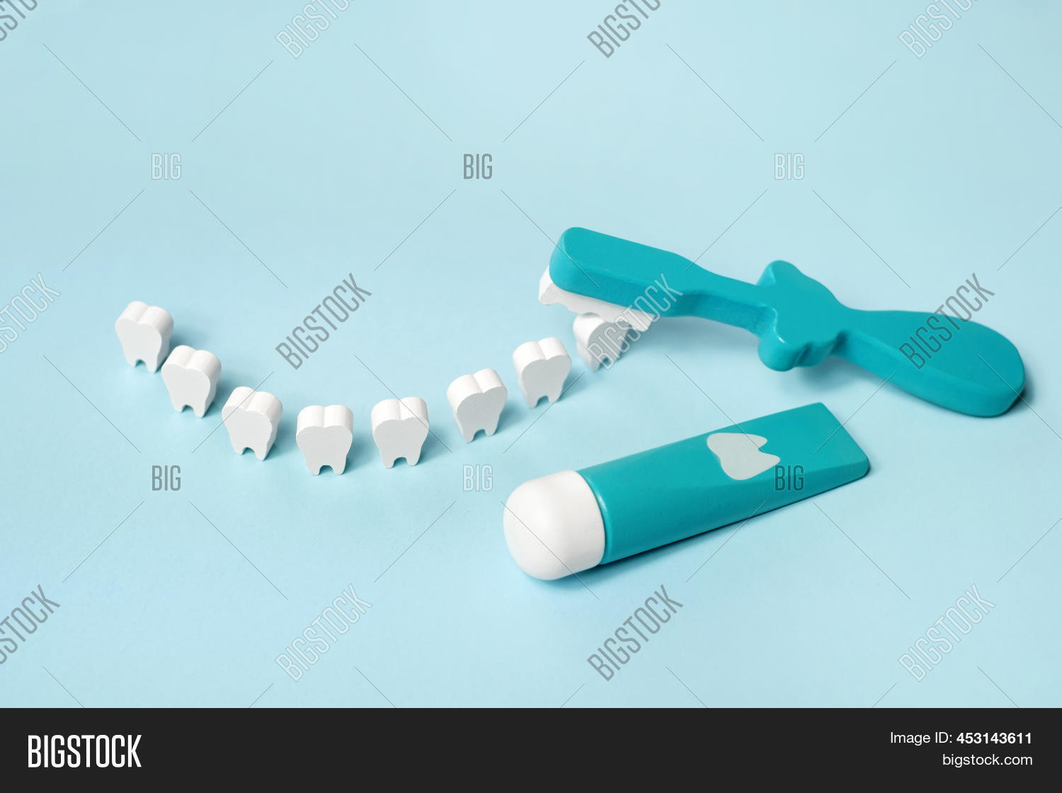 Toothpaste Dummy Toy Tube Toothpaste Image & Photo (Free Trial) | Bigstock