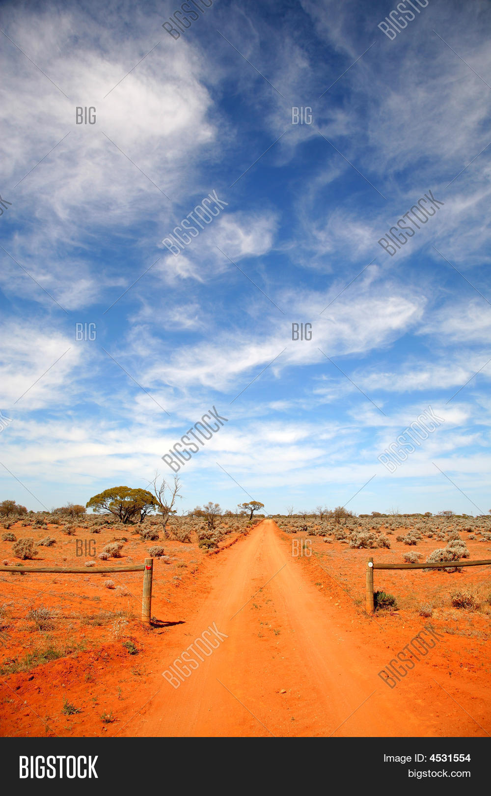 Red Dusty Dry Outback Image & Photo (Free Trial) | Bigstock