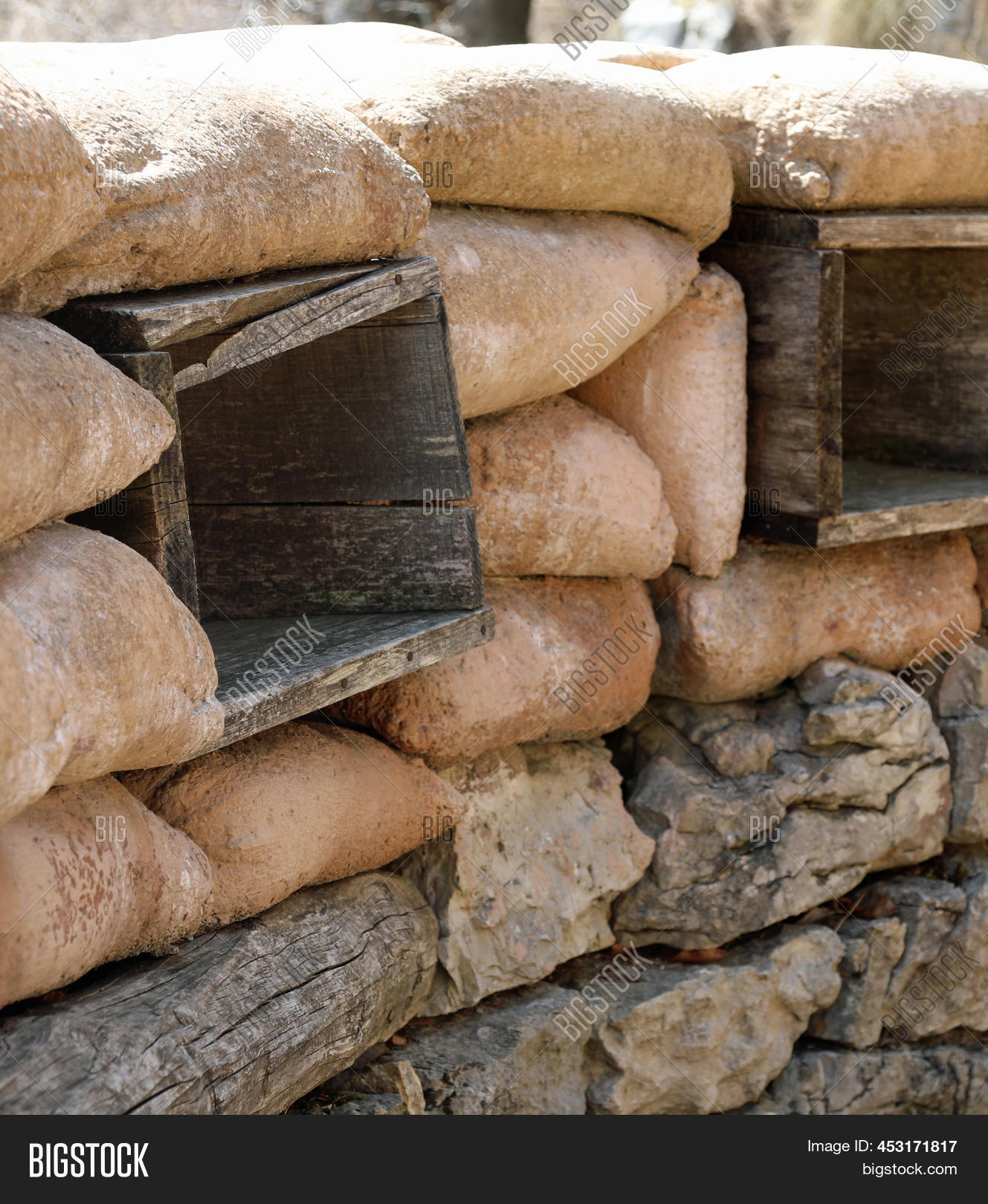 Sandbags Installed By Image & Photo (Free Trial) Bigstock
