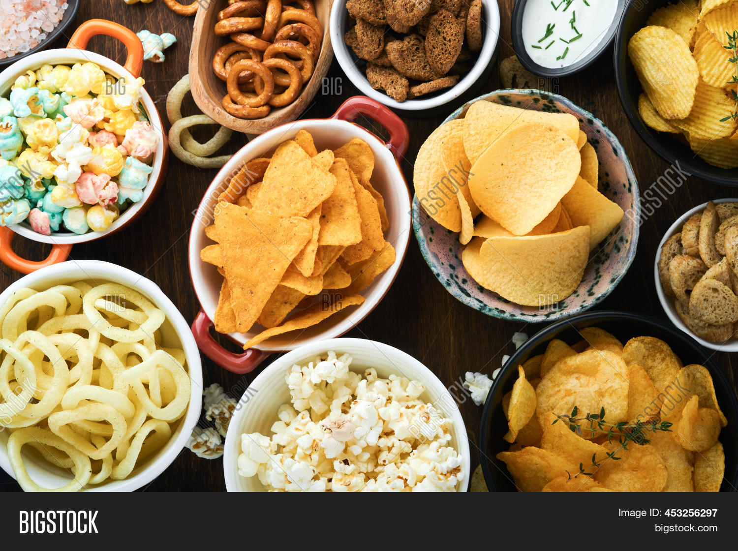 Unhealthy Food Snacks Image & Photo (Free Trial) Bigstock