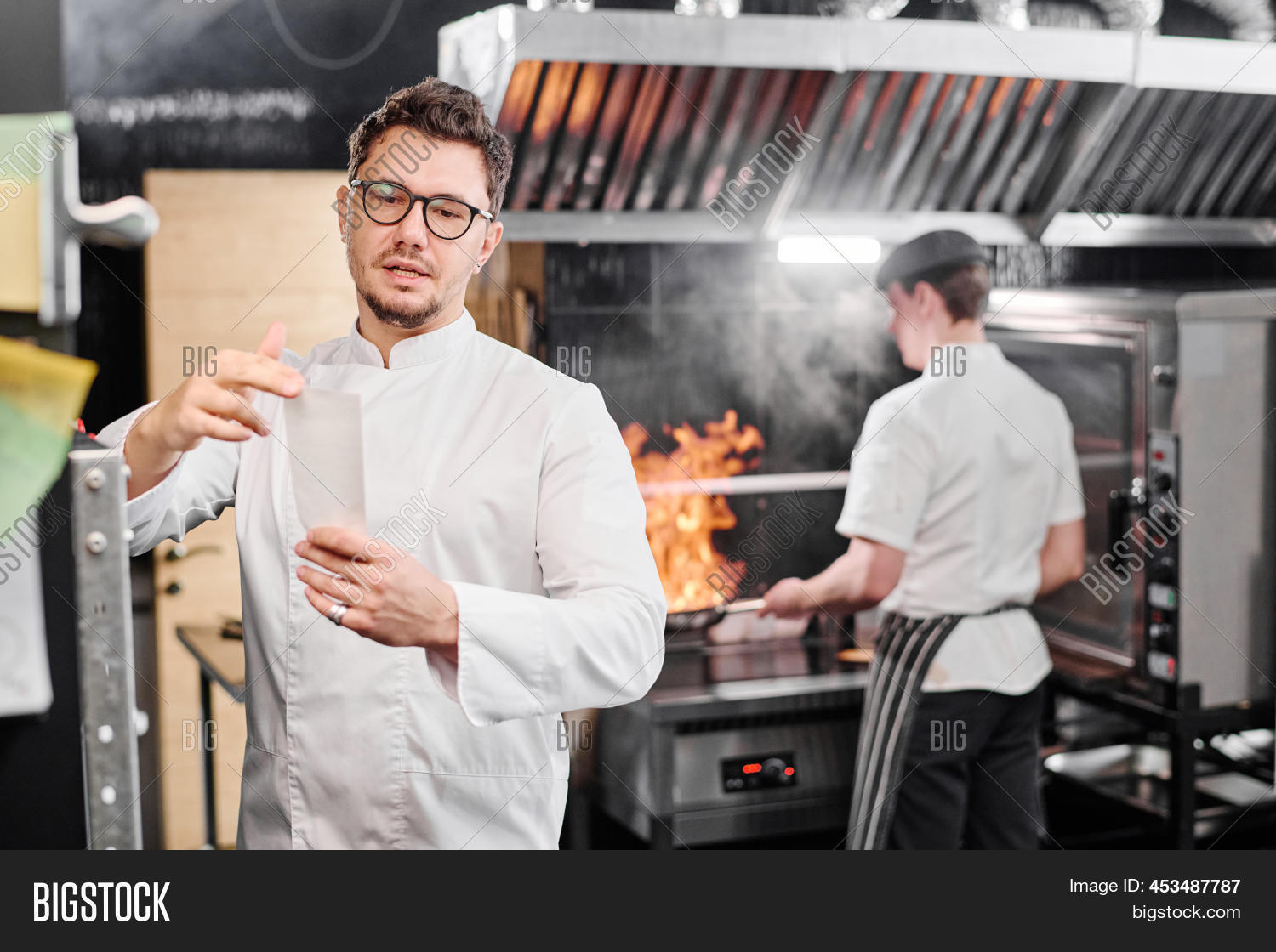 Chef Eyeglasses White Image & Photo (Free Trial) Bigstock