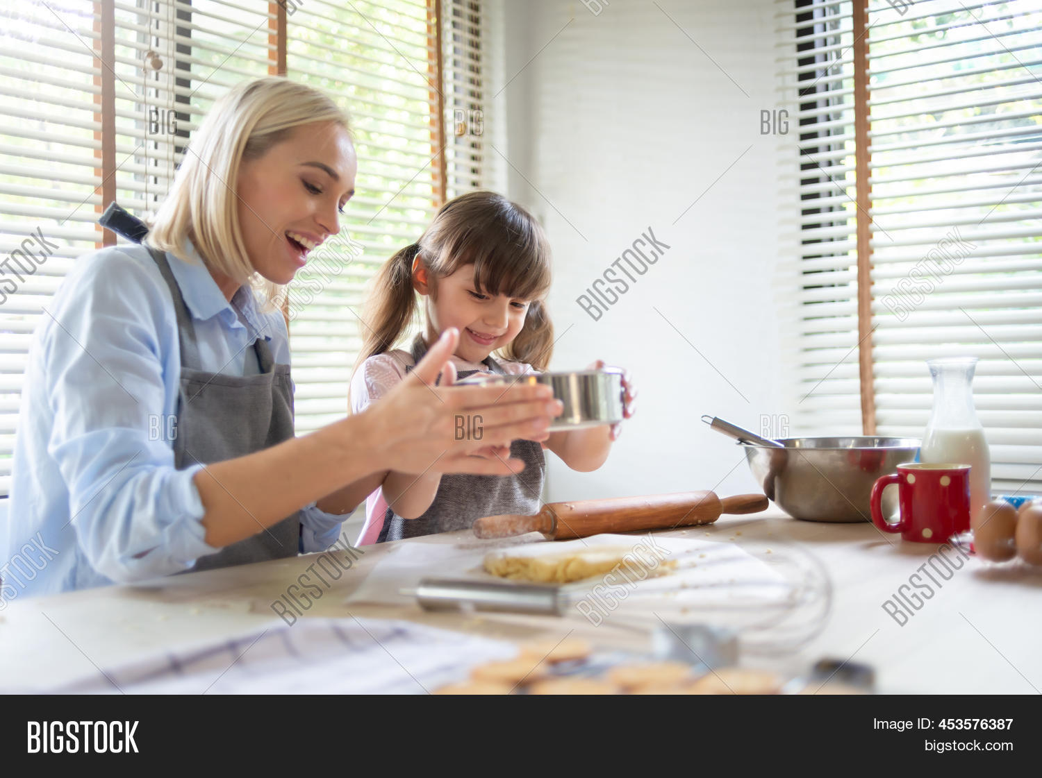 Little Girl Cooking Image & Photo (Free Trial) Bigstock