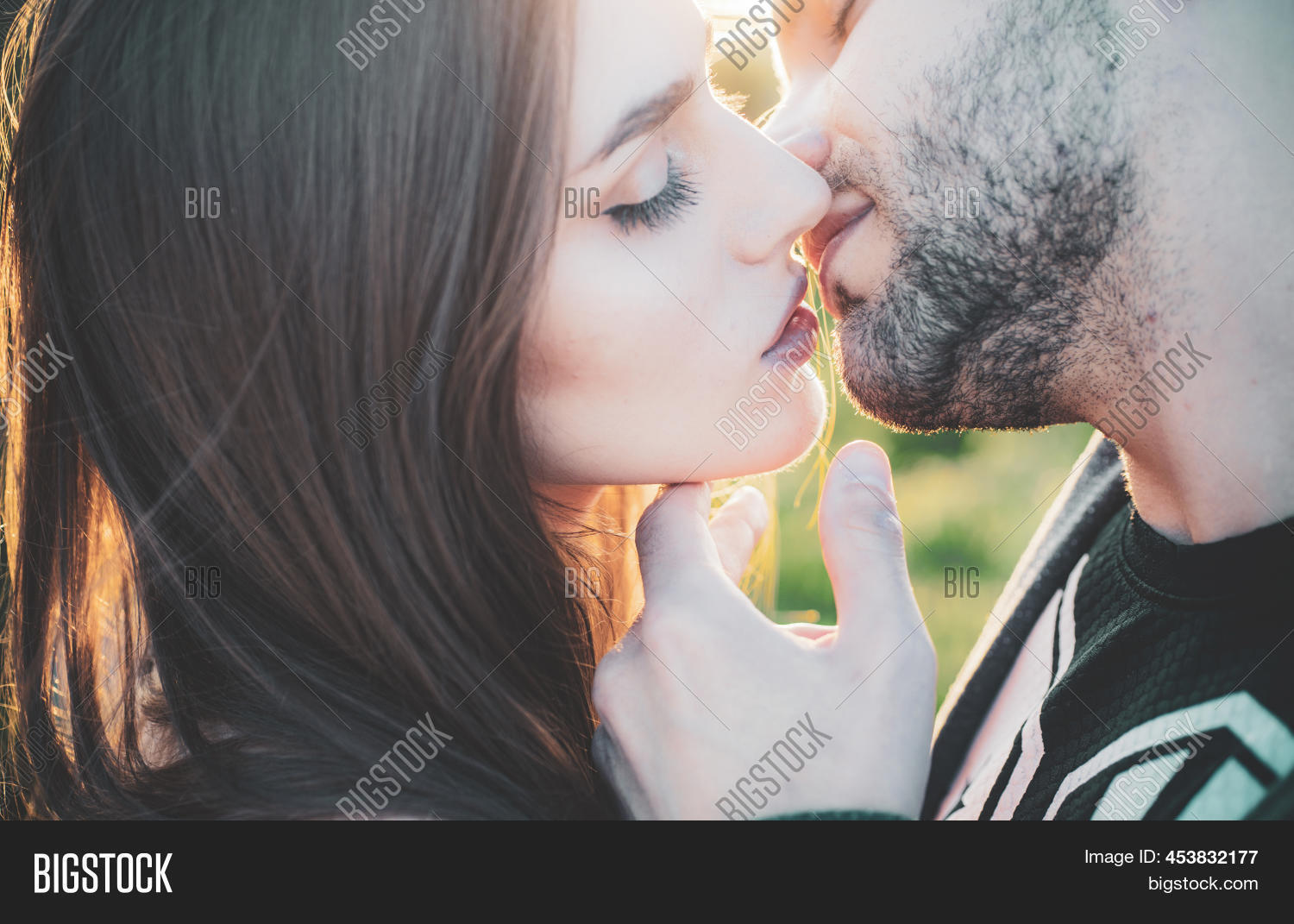 View of Sensual Kiss. Close- Image & Photo (Free Trial) | Bigstock