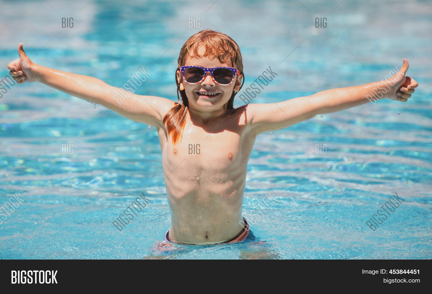 Child Boy Swim Image & Photo (Free Trial) Bigstock