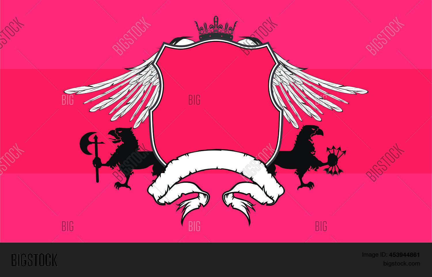 Heraldic Griffin Vector & Photo (Free Trial) | Bigstock