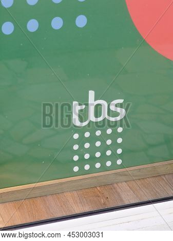 Bordeaux , Aquitaine  France - 04 10 2022 : Tbs Sign Logo And Text Brand Front Windows Facade Store 
