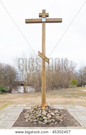 Ortodokse Kors i Staraya Russa