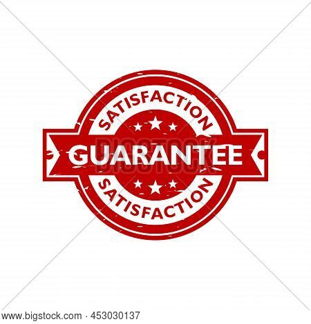 Guarantee Stamp Badge Rubber Icon Vintage Vector Design. Vector Illustration Eps.8 Eps.10