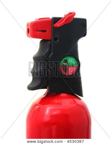 Fire Extinguisher Grip And Nozzle