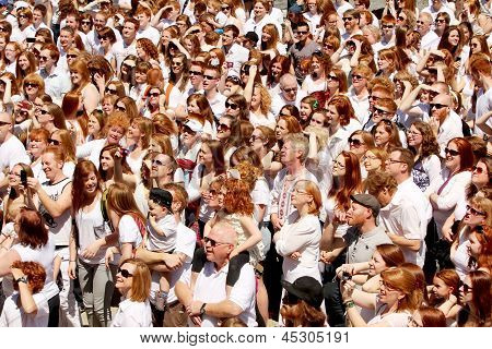 Roodharigen mensen portret