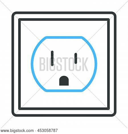 Electric Outlet Icon Vector & Photo (Free Trial) | Bigstock