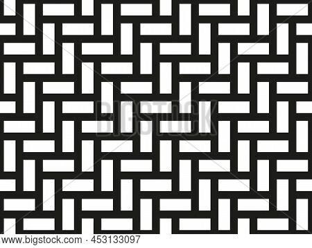 Herringbone Parquet Laminate Floor Wall Texture. Vintage Herringbone Wooden Floor Seamless Pattern