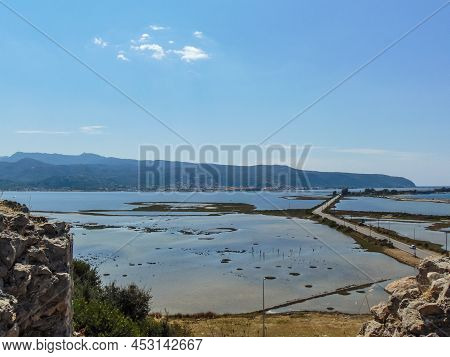 View Of Ionian Sea From Griva Castle, Lefkada -greece