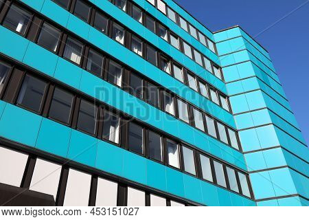 Marl, Germany - September 20, 2020: Tax Office (finanzamt) Of Marl, Germany. Marl Is An Important Fo