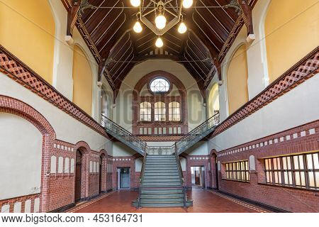 Dortmund, Germany - February 2, 2018: Zeche Zollern Is A Decommissioned Hard Coal Mine Complex In Th