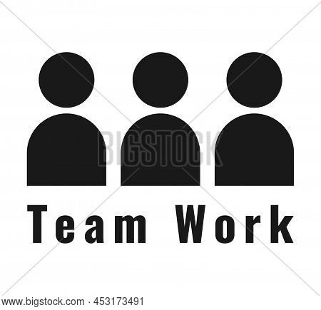 Team Work. People Icon Linear, Team Leader Icon, Team Leader Icon Illustration, Team Leader Vector I