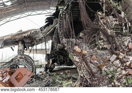 War Destroyed On Ukraine Airport By Russian Troops