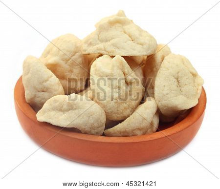 Cucina Bengala - Daler Bori fatte di cera zucca con Urad Dal