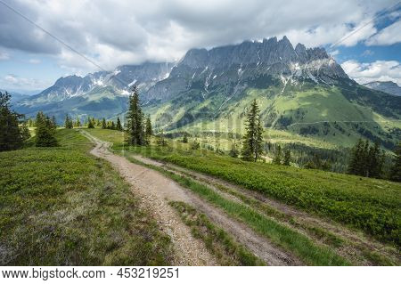 Hiking Trail Around Wilder Kaiser Mountains, Tirol - Austria