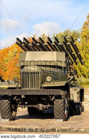 The Katyusha Multiple Rocket Launcher In Ukraine