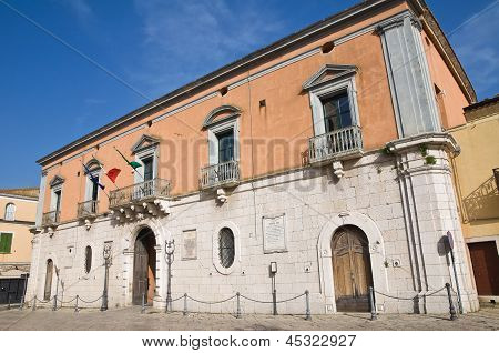 Calvino Palace. Venosa. Basilicata. Italien.
