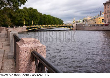 St. Petersburg, Russia. City View With Famous Landmarks