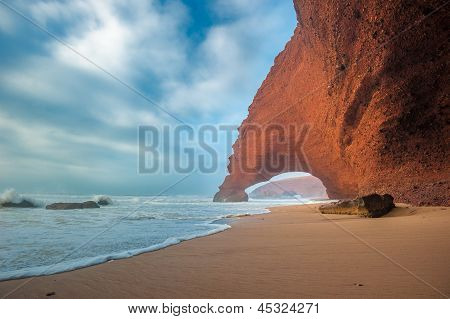 Legzira Beach, Marokko
